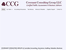 Tablet Screenshot of covenantcpa.com